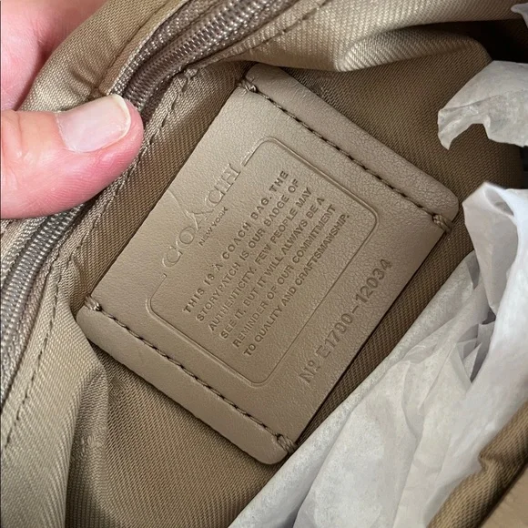 Coach Edie Shoulder Bag 31 / Stone Tea Rose - Picture 9 of 15